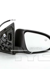 TYC Genera Door Mirror Toyota Corolla Right 2014-2019                                     - 5230651 - Image 2