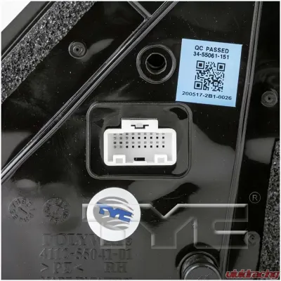 TYC Genera Door Mirror Toyota Tundra Right 2014-2021 - 5330341