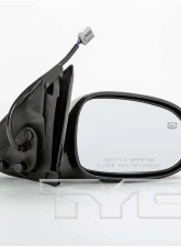 TYC Genera Door Mirror Nissan Sentra Right 2000-2006                                     - 5750041 - Image 2