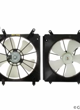 TYC Genera Engine Cooling Fan Assembly Honda Accord Left 1998-2002 2.3L 4-Cyl                                     - 600060 - Image 6