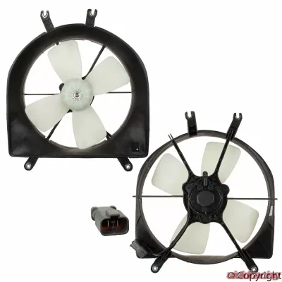 TYC Genera Engine Cooling Fan Assembly Honda Civic 1992-1998 - 600070