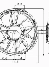 TYC Genera Engine Cooling Fan Assembly                                     - 600310 - Image 2