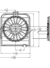 TYC Genera Engine Cooling Fan Assembly                                     - 600390T - Image 5