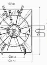 TYC Genera Engine Cooling Fan Assembly                                     - 600620 - Image 4