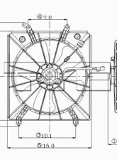 TYC Genera Engine Cooling Fan Assembly                                     - 600710 - Image 2