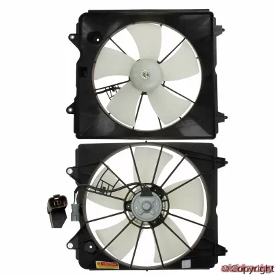 TYC Genera Engine Cooling Fan Assembly Honda CR-V 2007-2009 - 600820