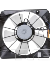 TYC Genera Engine Cooling Fan Assembly Honda Civic Left 2006-2011 1.8L 4-Cyl Automatic                                     - 600970 - Image 5