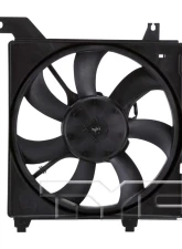 TYC Genera Engine Cooling Fan Assembly Hyundai Tiburon 2003-2008 2.7L V6                                     - 601030 - Image 3