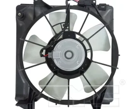 TYC Genera Dual Radiator and Condenser Fan Assembly Honda HR-V Left 2016-2020 1.8L 4-Cyl