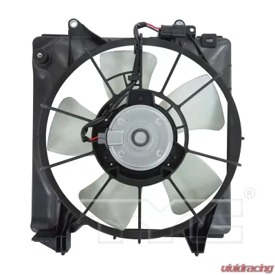 TYC Genera Dual Radiator and Condenser Fan Assembly Honda HR-V Left 2016-2020 1.8L 4-Cyl - 601540