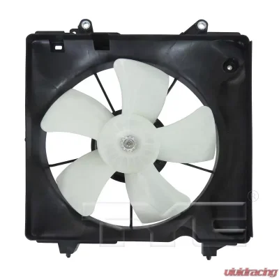 TYC Genera Dual Radiator and Condenser Fan Assembly Honda HR-V Left 2016-2020 1.8L 4-Cyl - 601540