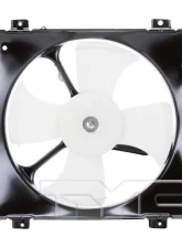 TYC Genera A/C Condenser Fan Assembly Honda Civic 1996-1998 1.6L 4-Cyl                                     - 610080 - Image 3