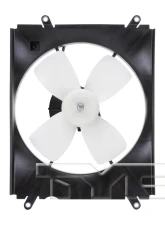 TYC Genera A/C Condenser Fan Assembly Toyota Camry 1992-1996 2.2L 4-Cyl                                     - 610090 - Image 3