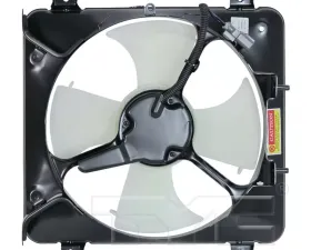 TYC Genera A/C Condenser Fan Assembly Honda Civic 1999-2000 1.6L 4-Cyl