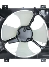 TYC Genera A/C Condenser Fan Assembly Honda Civic 1999-2000 1.6L 4-Cyl                                     - 610280 - Image 5