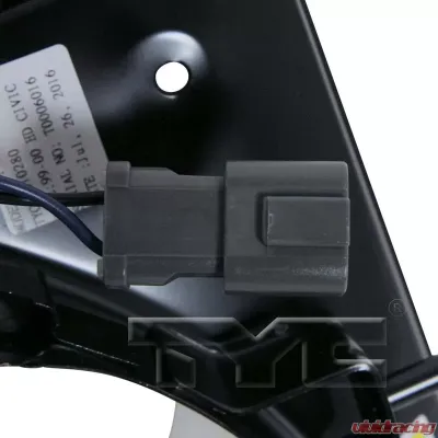 TYC Genera A/C Condenser Fan Assembly Honda Civic 1999-2000 1.6L 4-Cyl - 610280