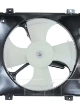 TYC Genera A/C Condenser Fan Assembly Honda Civic 1999-2000 1.6L 4-Cyl                                     - 610280 - Image 4
