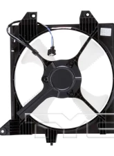 TYC Genera A/C Condenser Fan Assembly Mitsubishi Lancer 2002 2.0L 4-Cyl                                     - 610510 - Image 4