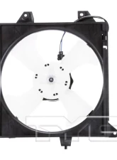 TYC Genera A/C Condenser Fan Assembly Mitsubishi Lancer 2002 2.0L 4-Cyl                                     - 610510 - Image 3