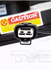 TYC Genera A/C Condenser Fan Assembly Mitsubishi Lancer 2002 2.0L 4-Cyl                                     - 610510 - Image 4