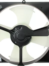 TYC Genera A/C Condenser Fan Assembly Honda Accord 2003-2007 3.0L V6                                     - 610690 - Image 2