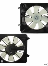 TYC Genera A/C Condenser Fan Assembly Honda CR-V 2007-2009                                     - 610820 - Image 5