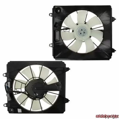 TYC Genera A/C Condenser Fan Assembly Honda CR-V 2007-2009 - 610820