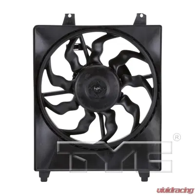 TYC Genera A/C Condenser Fan Assembly Hyundai Santa Fe 2007-2009 - 611000