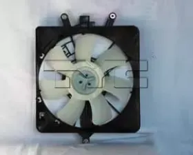 TYC Genera A/C Condenser Fan Assembly Honda Fit 2007-2008
