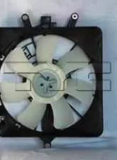 TYC Genera A/C Condenser Fan Assembly Honda Fit 2007-2008                                     - 611010 - Image 4