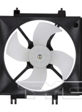 TYC Genera A/C Condenser Fan Assembly Subaru 2005-2014 2.5L 4-Cyl                                     - 611070 - Image 3