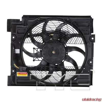 TYC Genera A/C Condenser Fan Assembly BMW 1997-1998 - 611220