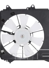 TYC Genera A/C Condenser Fan Assembly Honda Fit 2009-2013 Manual                                     - 611280 - Image 4