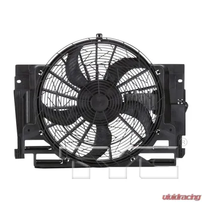 TYC Genera A/C Condenser Fan Assembly BMW X5 2000-2006 - 611400