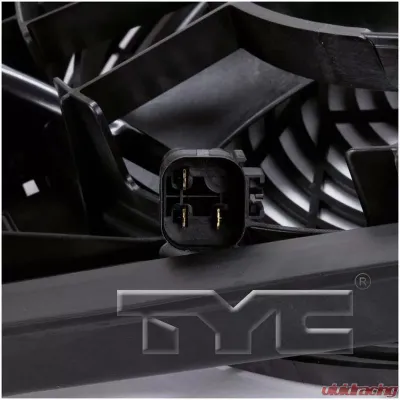 TYC Genera A/C Condenser Fan Assembly BMW X5 2000-2006 - 611400
