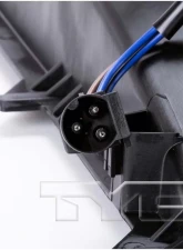 TYC Genera A/C Condenser Fan Assembly BMW 1996-1999 1.9L 4-Cyl                                     - 611440 - Image 4