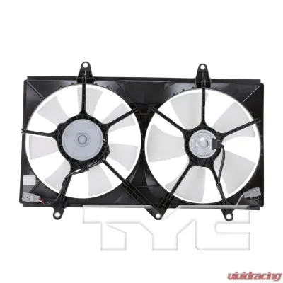TYC Genera Dual Radiator and Condenser Fan Assembly Toyota Corolla 1998-2002 - 620010