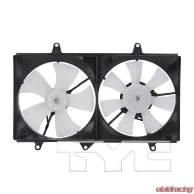 TYC Genera Dual Radiator and Condenser Fan Assembly Toyota Corolla 1998-2002 - 620010