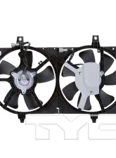TYC Genera Dual Radiator and Condenser Fan Assembly Nissan Sentra 2000-2001                                     - 620020 - Image 2