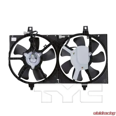TYC Genera Dual Radiator and Condenser Fan Assembly Nissan Sentra 2000-2001 - 620020