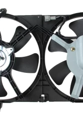 TYC Genera Dual Radiator and Condenser Fan Assembly Nissan Sentra 2000-2001                                     - 620020 - Image 3