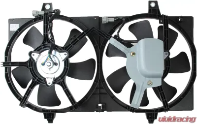TYC Genera Dual Radiator and Condenser Fan Assembly Nissan Sentra 2000-2001 - 620020
