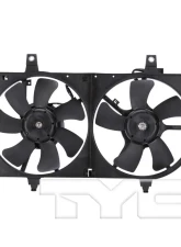 TYC Genera Dual Radiator and Condenser Fan Assembly Nissan Sentra 2000-2001                                     - 620020 - Image 6