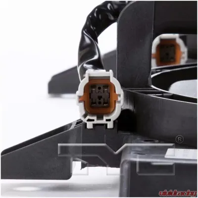 TYC Genera Dual Radiator and Condenser Fan Assembly Nissan Sentra 2000-2001 - 620020