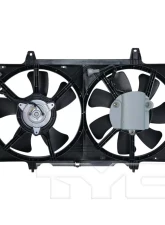 TYC Genera Dual Radiator and Condenser Fan Assembly Nissan Altima 1998-2001 Automatic                                     - 620040 - Image 2