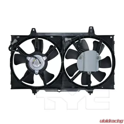 TYC Genera Dual Radiator and Condenser Fan Assembly Nissan Altima 1998-2001 Automatic - 620040