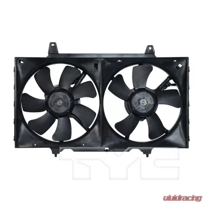 TYC Genera Dual Radiator and Condenser Fan Assembly Nissan Altima 1998-2001 Automatic - 620040