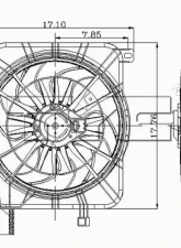 TYC Genera Dual Radiator and Condenser Fan Assembly                                     - 620100 - Image 3
