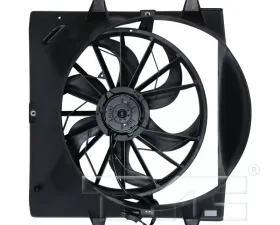 TYC Genera Dual Radiator and Condenser Fan Assembly Jeep Grand Cherokee 1999-2003