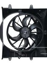 TYC Genera Dual Radiator and Condenser Fan Assembly Jeep Grand Cherokee 1999-2003                                     - 620200 - Image 4